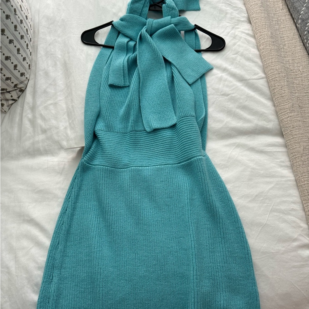 Free People Turquoise Mini Dress